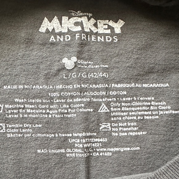 Disney Mickey And Friends T Shirt Mens Characters Adult Short Sleeve Tee - Picture 6 of 6